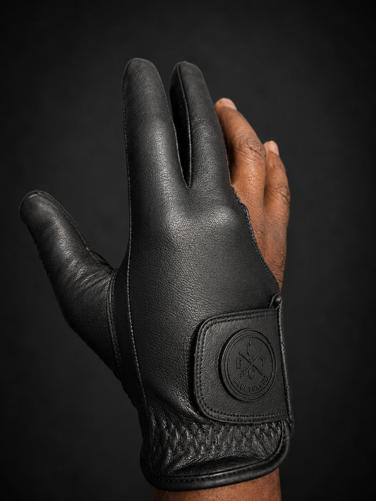 Premium Cabretta Leather Smoking Glove - OBSIDIAN LUXE (Limited Edition)