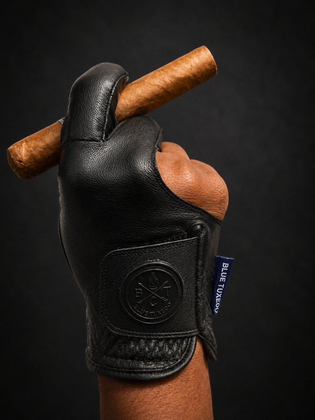 Premium Cabretta Leather Smoking Glove - OBSIDIAN LUXE (Limited Edition)